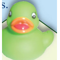 Little Green Rubber Duck